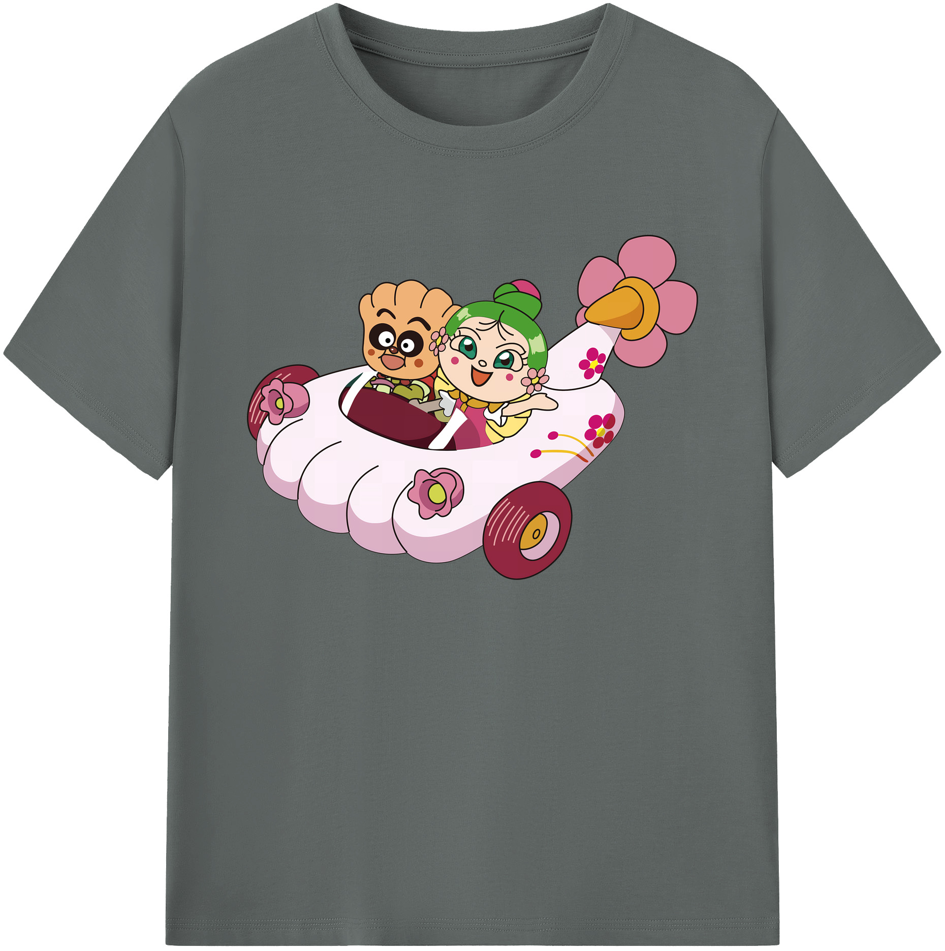 （画像用） アンパンマン Anpanman 綿100％ メンズ半袖Tシャツ｜肌触りやわらか＆通気性